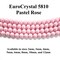 Pastel Rose EuroCrystal 5810 Round Pearls - 2mm, 3mm, 4mm, 5mm, 6mm, 8mm, 10mm, and 12mm - Strands - Made in Austria